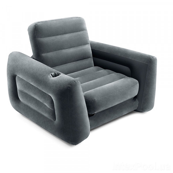 Надувное велюр-кресло Intex 66551